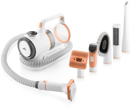 ETA Handstaubsauger Pet Master I Fellpflege-Aufsätze I 3 Saugkraftstufen I Dreifach-Filtersystem I 1,4-Liter-Behälter I Touch-Bedienung mit LED-Panel I Bürsten mit Selbstreinigungsfunktion