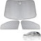 Parasol para Parabrisas Compatible con Peugeot 5008 P87 2017-2024, 3 Piezas Juego de Protector de Parabrisas, Juego de Ventana de Persiana Térmica Interior con Bolsa Almacenamiento