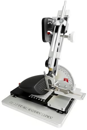 Golf Club Angle Meter - Multipurpose with Level Bubble - Golf Club Head Measuring Aid - for Technicians Professionals Workshop Tournament Site