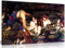 Kunstdruck „Hylas und die Nymphen“ von John William Waterhouse, auf Leinwand, A0 91x61cm (36x24in)