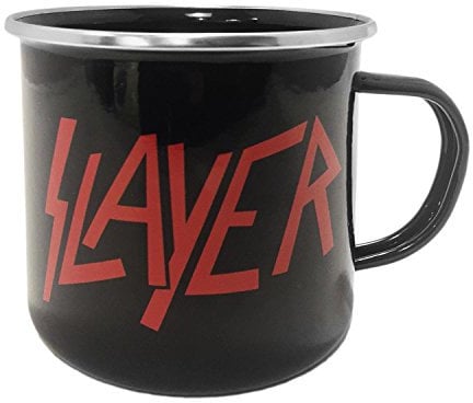 SLAYER Tasse Logo Emaille Tasse