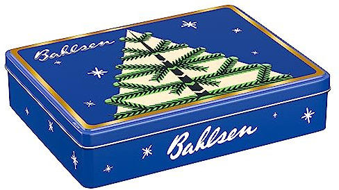 Bahlsen Weihnachtsdose 2024, 300 g, festliche Gebäckdose mit Klassikern wie Lebkuchen und Zimtsterne (1 x 300 g)