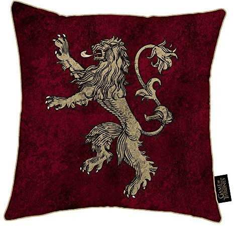 Game of Thrones Cuscino con Stemma della Casa (Taglia unica) (Lannister)