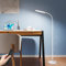 WRMING 12W LED Stehlampe Wohnzimmer Dimmbar mit Fernbedienung Schlafzimmer Leselampe Modern Design Nachttischlampe Touch Dimmen 360° Flexibel Standleuchte für Büro Arbeitszimmer Kinderzimmer