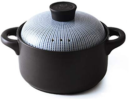 Clay Pots for Cooking MEC Clay Cookware Natural Terracotta 3 Specifications ( Size : 2.5L )