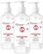 80% Alcohol Hand Sanitiser Liquid Rub - 3x 500ml Pump Bottle - Certified Surgical/Medical Grade - Made in the UK (Pack of 3)