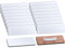 16 Stück Sublimations-Namensschild DIY blanko ID Namensschild mit runden Ecken Pin benutzerdefinierte personalisierte Namensschild für Schule, Büro (2,5 x 7,6 cm)