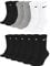 Nike Unisex Trainingssocken Everyday Cushioned Crew Socks SX7664 6 Paar, Größe:38-42, Artikel:-010 black + 901 grey/white/black