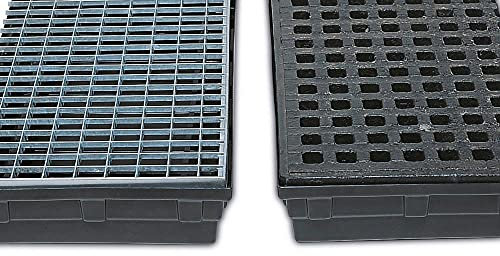 Gitterrost aus verzinktem Stahl, 745 mm x 20 mm x 1170 mm, passend zu 60 Liter Auffangwannen