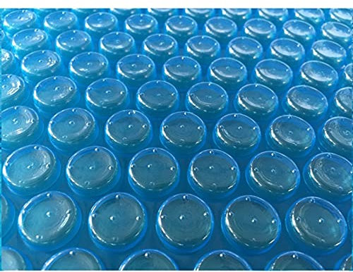 Solar Pool Cover 6.5ft-22.9ft with Edging, Easy Set, Pool Cover Above Ground Pool Heater Round Solar Cover for Swimming Pool Keeps Out Leaves Debris Dirt (Size : 5mx7m/16.4ftx22.9ft)