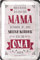 LANOLU Schild Oma - NOCH BESSER ALS DICH ZUR MAMA - Mutter Oma Geschenk - Geburtstag - Vintage Blechschilder Retro - du wirst Oma Geschenk - Küchen Deko - Muttertag Schild mit Sprüchen 20x30cm
