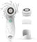 Spazzola per il Pulizia del Viso Elettrica,TOUCHBeauty Spazzola Pulizia Viso con 3 Testine e 2 Modalità Velocità per Esfolianti Pelle e Rimuove Punti Neri AG-0759DEU(Bianco)