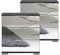 Lomadox LA43-436718 - Schlafzimmer 2er Set Nachttisch Nachtschrank für Boxspringbett in Graphit mit Spiegelfront ELSTRA-43, B/H/T ca. 52/58/38 cm