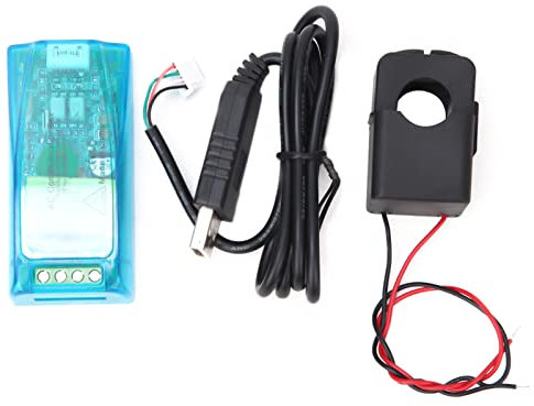 AC 80-260V 100A PZEM-004T Multimeter-Modul, Leistungsüberwachungs-Kommunikationsmodul PC-Software Mutual Inductor Breakout-Modul (100A + Stromwandler)