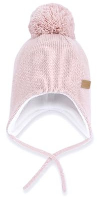 Chicco Cappello Invernale In Ciniglia, Design In Italy, Unisex - Bimbi 0-24, Rosa, 12-15 mesi