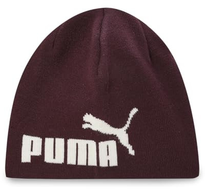 PUMA Unisex Cuffless Beanie, Midnight Plum, Einheitsgröße EU
