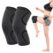 KASESSS 2 Pezzi Ginocchiera Ortopedica, Tutore Ginocchio Legamenti, Ginocchiera Sportiva Uomini Donne, Elasticità Tutore Ginocchio Menisco, Fascia Ginocchio per Corsa,Artrite,Lesioni al Menisco(Nero)