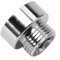 YUANGANG Shower Hose/Head Adaptor, 3/4 Female To 1/2 Male BSP Chrome Reducer (1pc)
