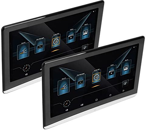 Touch Screen per Monitor Poggiatesta Auto da 11,3 Pollici con10.0, 4K 1080P, 3G16G Rom, Lettore Video per Sedile Posteriore per, Netflix, TikTok, WiFi, USB, 7