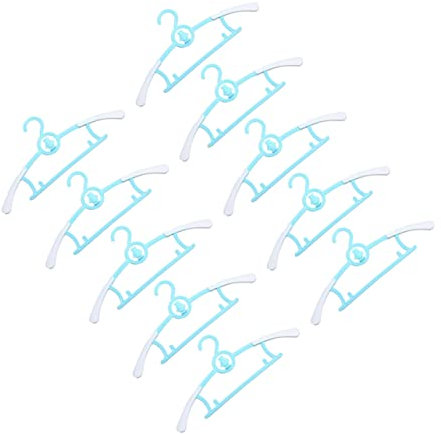 Amosfun 10St Kinder Aufhänger Kleiderbügel für Hunde Kleiderbügel für Babyzimmer kleiderständer Baby-Kleiderbügel Wäscheständer Kleiderbügel aus Kunststoff Kleiderbügel für Kinder Hängend