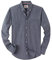 J.VER Oxford Herren Hemd Bügelfrei Regular Fit HerrenHemden Langarm Casual Oberhemd aus Baumwolle Button Down Hemden Faltenfrei Freizeithemd mit Tasche,Grau,XXL