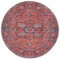 Georgia Oriental Teppich - Rot/Blau Teppich Ø 160 Orientteppich, Rund