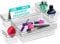 Clear Drawer Organiser Trays Set – Makeup Organiser Tray for Drawers – Versatile Makeup, Cosmetics, and Utensil Storage for Bedroom, Office, and Kitchen- Cutlery Set Divider In 4 Sizes (9 PCS)