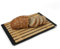 DIVCHI Bread Cutting Board With Crumb Catcher Tray For Serving, Bread Slicers With Holder