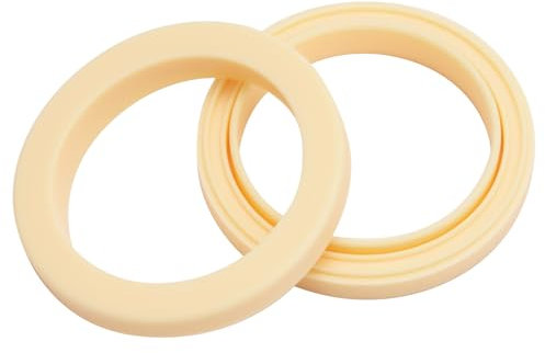 50mm Coffee Machine Brew Group Head Seal Gasket, 2 Pcs Silicone Steam Ring Grouphead Gasket Replacement Compatible with Breville Espresso Machine 878 870 860 840 810 500 450 Sage 500 870 875 880 810