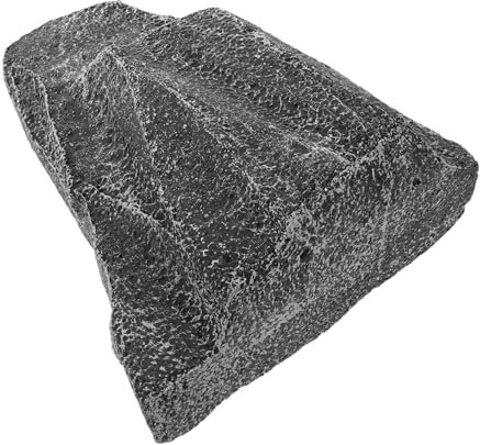 CVUTOVO Artificielles en Mousse Légère pour Décoration De Jardin 30 Cm Faux Rocher Décoratif Gris Accessoire Polyvalent pour Scène Et Extérieur Effet Réaliste Facile à Transporter