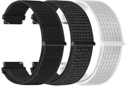 22mm Bracelet Montre en Nylon pour Xiaomi Redmi Watch 5 Active/5 Lite/Watch S4 47mm/S4 Sport/Garmin Venu 4 3 45mm/Venu 2/Forerunner 255/265/Amazfit Bip 6/Bip 5/Balance 2/Balance/Cheetah Bracelet