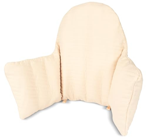 Lomgwumy Für IKEA Hochstuhlkissen, Doppellagige, Laminierte Baumwolle, Antilop-Hochstuhlkissen Mit Integriertem Aufblasbarem Einsatz, Weicher Und Bequemer, Geeignet Für IKEA Antilop-Hochstuhl