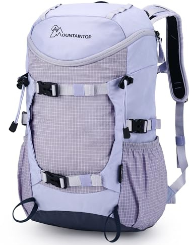 Mountaintop 20L Wanderrucksack Herren Damen für Outdoor Wandern | Reiserucksack klein Rucksack mit Brustgurt Trekkingrucksack Trekking für Camping Wandern Reisen Travel