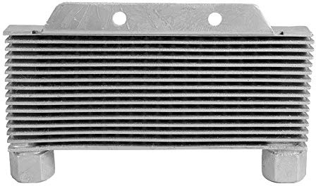 Refroidisseur de huile moteur en alliage d’aluminium argenté, refroidisseur d’huile pour moto à 15 rangées, radiateur d’huile universel pour le refroidissement de la transmission d