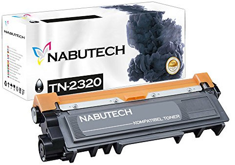Nabutech Toner kompatibel mit Brother TN-2320 TN2320 Schwarz XXL