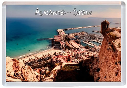 Alicante - Costa Blanca - Spain - Jumbo Fridge Magnet ID682