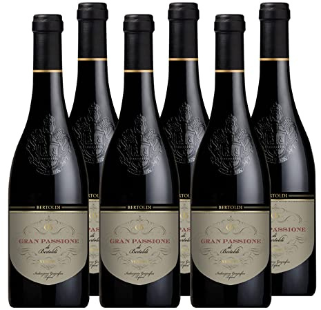 Gran Passione di Bertoldi Rosso Veneto IGT Rotwein Venetien halbtrocken (6 x 0.75l)