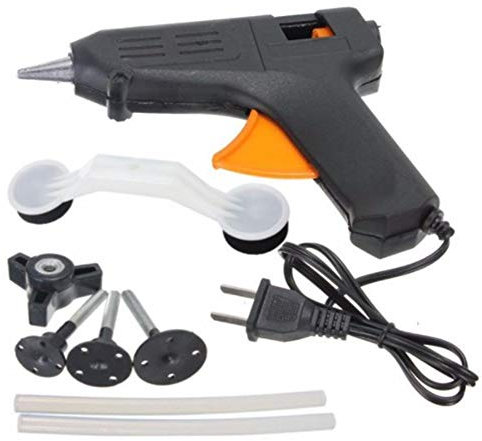 JenNiFer Car PDR Bridge Dent Ding Repair Tool Kit Glue Gun with Hot Melt Adhesives