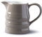 Wm Bartleet & Sons, Porcelain Traditional Churn Jug 284ml, ½ Pint - Mocha