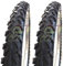 Union EBC16MBU - 2 neumáticos de 16 x 1,95 MTB 54 – 305 Mountain Bike neumáticos para bicicleta BMX para niño