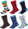 GALLERY SEVEN Herrensocken, 6er-Pack, sortiert, bunt, bunt, bunt, gemustert, Freizeitsocken, Fun Collection - 6er-Pack, 47-49 EU