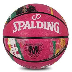Spalding Marble NBA Damen Basketball Outdoor & Indoor Größe 6 ohne Luftpumpe