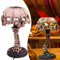 J-ouuo Halloween Skelett Nachtlicht, Harz Totenkopf Tischlampe, Kreative Skelett Tischlampe LED Totenkopf Statue Licht Halloween Bar Tisch Dekor
