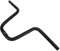 Cuque Mountainbike Bar 25,4 Mm * 580 Mm Aluminiumlegierung Extra Langer Lenker für Bequemes Fahren mit Rennrädern (210 mm / 8,3 Zoll Höhe)