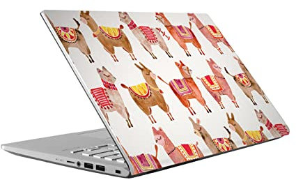 Head Case Designs Offizielle Cat Coquillette Alpaka Tiere Vinyl Haut Aufkleber Abziehbild Abdeckung kompatibel mit Asus Vivobook 14 X409FA-EK555T