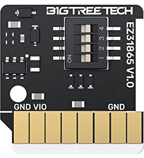 BIGTREETECH EZ31865 V1.0 Erweiterungsmodulunterstützung mit EZ-Treiber Verbinden Sie die BIGTREETECH 3D-Steuerplatine, unterstützen Sie PT1000- und PT100-Temperatursensoren mit 2/3/4 Drähten
