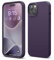 elago Liquid Silicone Case Compatible with iPhone 15 Case, Premium Silicone, Full Body Protective Cover [4 Layer Shockproof Structure], Anti-Scratch Soft Microfiber Lining (Deep Purple)