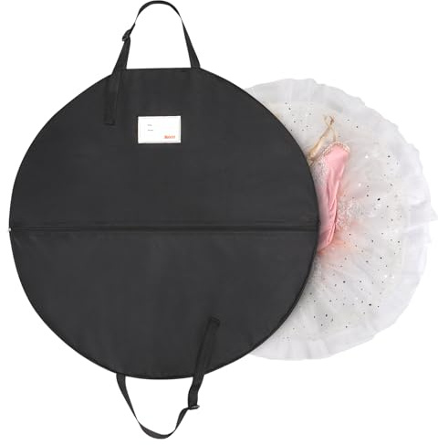 Univivi Tutu Tanzkostüm Kleidersack, 101,6 cm, faltbare Kleidersäcke zum Aufhängen von Kleidung, Kleideraufbewahrungstasche mit durchgehendem Reißverschluss für Kinder Mädchen