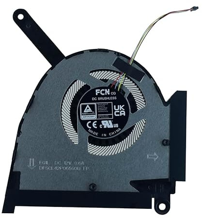 Ventola di raffreddamento CPU per Asus TUF Dash 15 FX517 RTX3060 RTX3070 | FX517ZM FX517ZC FX517ZR FX517ZR-F15 ventola CPU lato sinistro