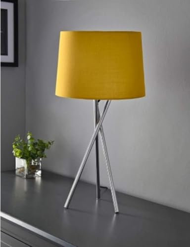 Biznest Tripod Design Table Lamp Give Your Home Decor Office Living Room a Truly Contemporary Look (Yellow)